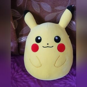 Pokemon Pikachu Squishmallows plush pillow pet is a 14"
